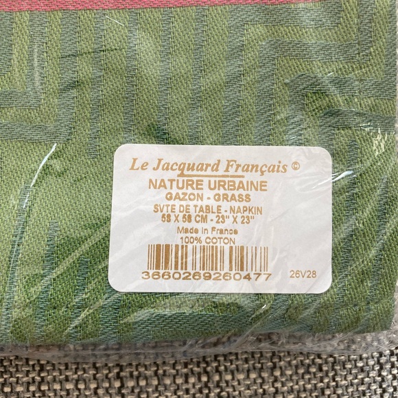 NWT Le Jacquard Francais table linen set - Picture 6 of 7